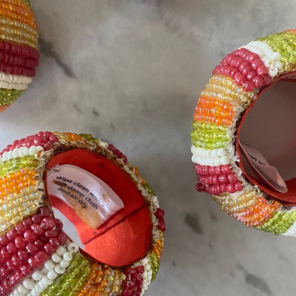 MacKenzie Childs Napkin Rings - Picture 4 of 5